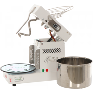 Pétrin à spirale Famag Grilletta IM 6 S - Tête basculante - Capacité cuve 6 Kg 11 litres - Publicité Pétrin à spirale Famag Grilletta IM 6 S - Tête basculante - Capacité cuve 6 Kg 11 litres - Publicité