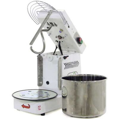 Pétrin à spirale Famag IM 10-S monophasé avec tête basculante - 10 KG - Publicité Pétrin à spirale Famag IM 10-S monophasé avec tête basculante - 10 KG - Publicité