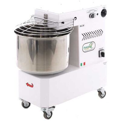 Pétrin à spirale Famag IM20 NEW - moteur électrique monophasé - 18 KG - Publicité Pétrin à spirale Famag IM20 NEW - moteur électrique monophasé - 18 KG - Publicité