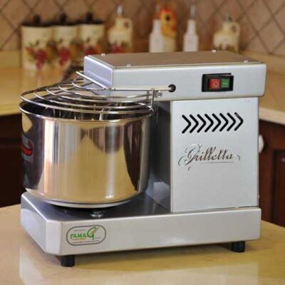 Pétrin à spirale électrique - Famag Grilletta IM 5 Color - Grise 5 kg - 8 L - Publicité Pétrin à spirale électrique - Famag Grilletta IM 5 Color - Grise 5 kg - 8 L - Publicité