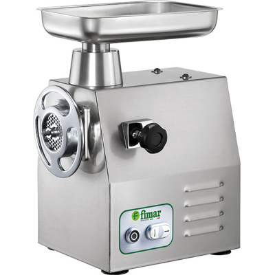 Fimar 22RS - Hachoir à viande électrique - 230 V - 1,5 CV - Groupe de hachage en aluminium - Avec inverseur de marche - Publicité Fimar 22RS - Hachoir à viande électrique - 230 V - 1,5 CV - Groupe de hachage en aluminium - Avec inverseur de marche - Publicité