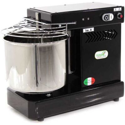 Pétrin à spirale à 10 vitesses avec moteur électrique Famag IM 8 - 8 KG - Noir - Publicité Pétrin à spirale à 10 vitesses avec moteur électrique Famag IM 8 - 8 KG - Noir - Publicité