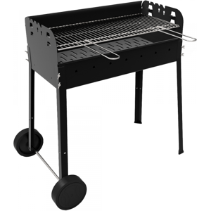 Ferraboli Barbecue à charbon Ferraboli Maggiore - Grille de 75x37 cm