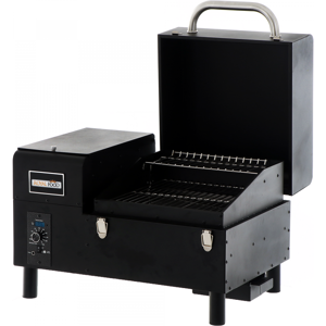 Royal Food Barbecue de table à pellet Royal Food PELLETTO 130 - Grilles en acier inox - grille de 35x38 cm