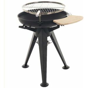 Royal Food Barbecue à charbon avec double grille pivotante Royal Food BBQ3 - braisier Ø 66 cm