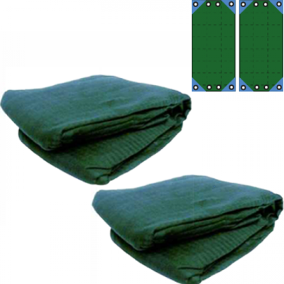 GeoTech 2 filets antiépines et antidéchirures pour ramassage des olives 5x10 m- Toile filet 95g/mq - Publicité GeoTech 2 filets antiépines et antidéchirures pour ramassage des olives 5x10 m- Toile filet 95g/mq - Publicité