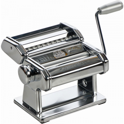Marcato Atlas 150 Design - Laminoir - Machine à pâtes manuelle en INOX - Publicité Marcato Atlas 150 Design - Laminoir - Machine à pâtes manuelle en INOX - Publicité