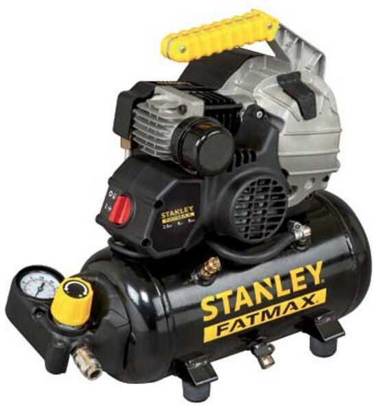 Stanley Fatmax HY 227/8/6E - Compresseur d'air électrique compact portatif - Moteur 2 CV - 6 L