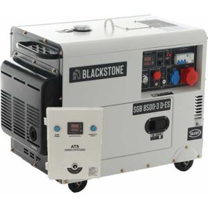 Blackstone SGB 8500-3 D-ES - Groupe électrogène diesel Triphasé - 6.3 kw - Tableau ATS inclus