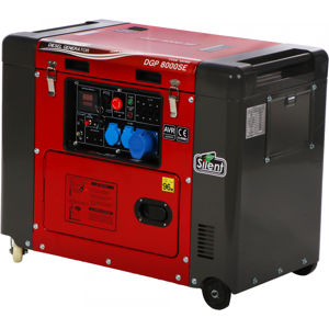 GeoTech-Pro GeoTech Pro DGP8000SE - Groupe électrogène 6 kW monophasé diesel - Insonorisé