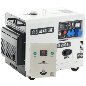 BlackStone Groupe électrogène diesel Monophasé Blackstone SGB 8500 D-ES - Tableau ATS inclus - Publicité