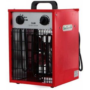 GeoTech EH 300 S - Générateur d'air chaud électrique avec ventilateur - monophasé