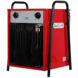 GeoTech EH 1500 T - Générateur d'air chaud électrique avec ventilateur - 15 KW - triphasé