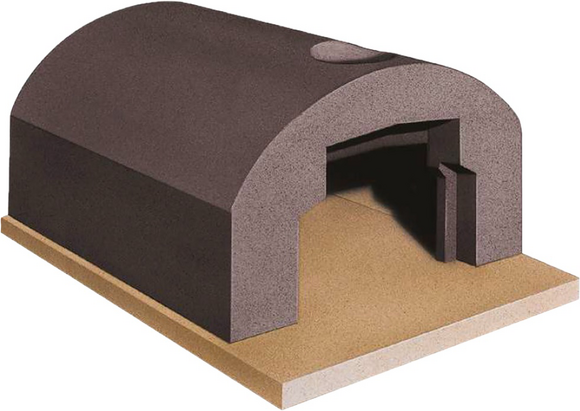 Linea VZ Vesuvio - Four à bois encastrable avec chambre de 56x61 cm - Capacité de cuisson 2 pizzas