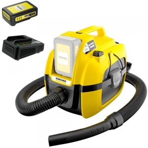 Karcher Aspirateur multifonctions Karcher WD 1 à batterie 18 V - solides liquides et souffleur