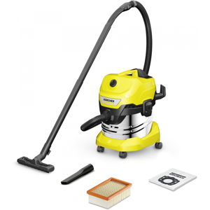 Karcher Bidon aspirateur Karcher WD 4 S V-20/5/22 - 20 Litres - Cuve en acier Inox