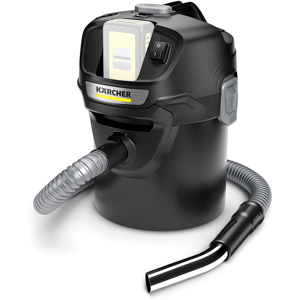 Karcher AD 2 Battery - Aspirateur à cendres - Bac de collecte en métal 14 l - SANS BATTERIE NI CHARGEUR