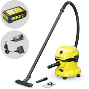 Karcher WD 2-18 - Aspirateur multifonctions - Bidon 12 L - 18V 2,5Ah