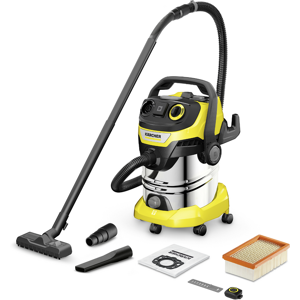 Karcher WD 5 Control P S 25/5/22 - Aspirateur multifonction - Cuve inox 25 litres - 1200 W