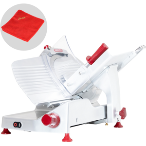 Berkel XS30 Silver - Trancheuse professionnelle avec lame en acier chromé de 300 mm - Publicité Berkel XS30 Silver - Trancheuse professionnelle avec lame en acier chromé de 300 mm - Publicité