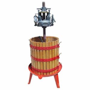 AgriEuro Premium Pressoir hydraulique 210 litres Ø 60 cm pour pressage de raisin et production de vin - Publicité