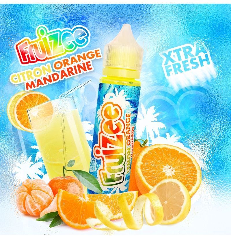 E-Liquide Citron Orange Mandarine 50 ml  Fruizee  - Eliquid France