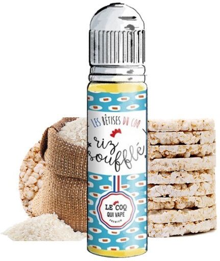 E-Liquide riz souffle 50ML - Le Coq Qui Vape