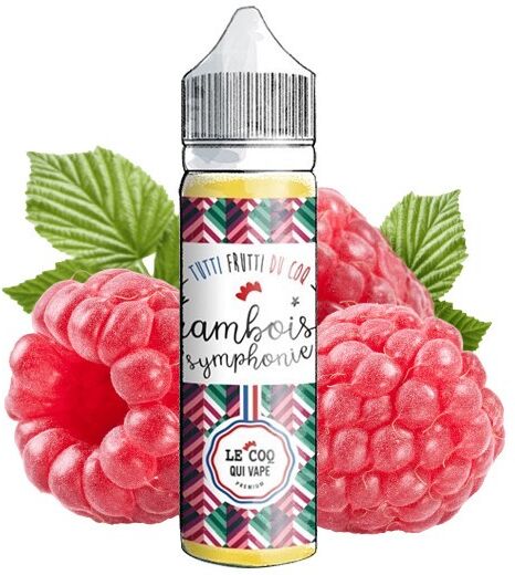 E-Liquide Framboise Symphonie 50ML - Le Coq Qui Vape