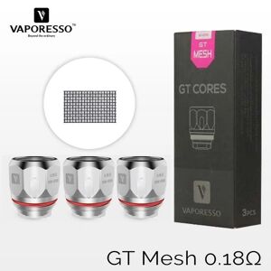 Vaporesso Resistance (x3) NRG GT Meshed Cores - 0,18 Ohm  - Vaporesso