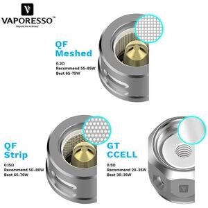 Vaporesso Résistance (x3) QF SKRR STRIP / MESHED - Vaporesso