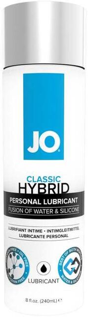 Lubrifiant Silicone & Eau Classic Hybrid 240 ml Bleu