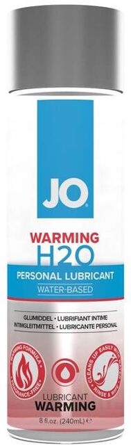 Lubrifiant Eau H2O Chauffant 240 ml Bleu