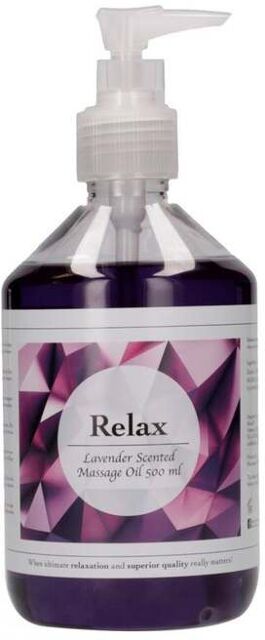 Huile de Massage aux Plantes Relax Lavande Violet