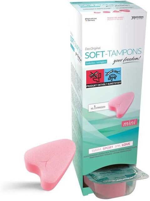 Soft-Tampons Mini Boîte de 10 Rose 4