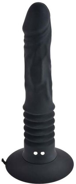 Plug Anal Vibrant Va-et-Vient Vibrating Ass Fucker Noir 2