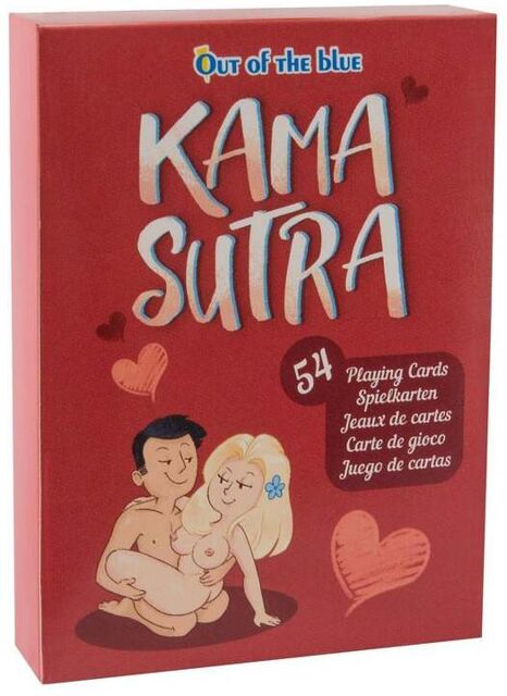 Jeu de Cartes Kama Sutra Rouge