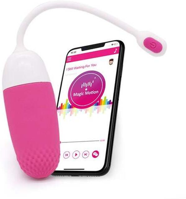 Oeuf Vibrant Connecté Magic Vini Rose 4