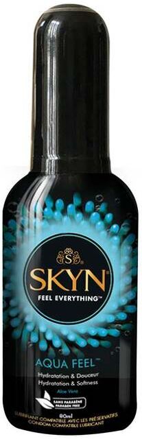 Gel Lubrifiant Aqua Feel 80 ml Bleu 2
