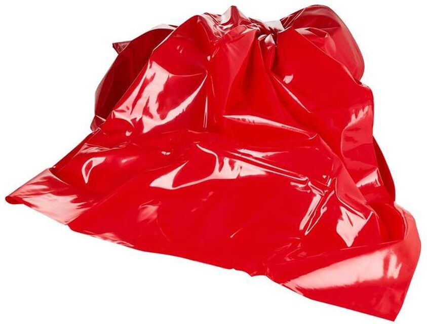 Drap Etanche en Vinyle Scandal Super Sheet Rouge