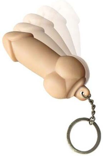 Porte-Clés Zizi Anti-Stress Beige 2