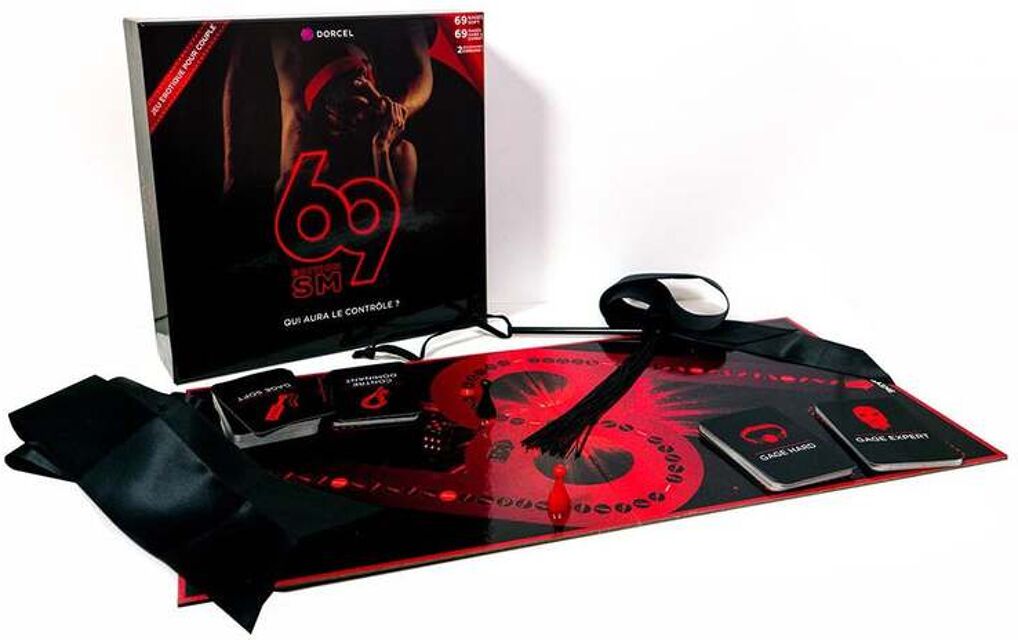 Jeu de Société à‰rotique 69 Edition SM Noir
