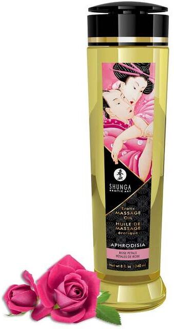 Huile de massage érotique Pétale de rose 240 ml 4