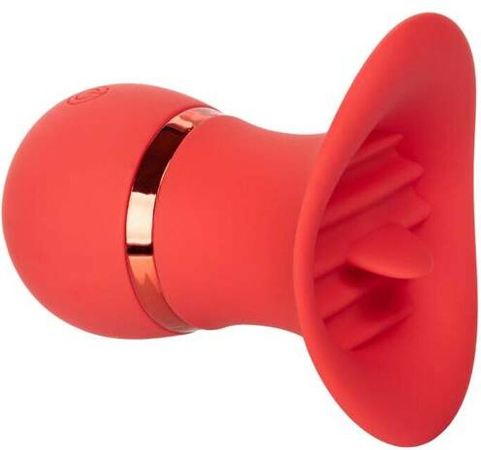 Simulateur de Cunnilingus French Kiss Charmer Rouge 2