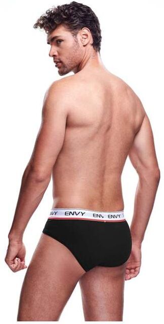 Slip Maille Noir Noir