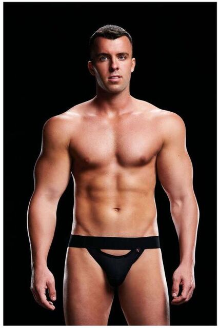 Jockstrap Taille Basse Noir Noir 2