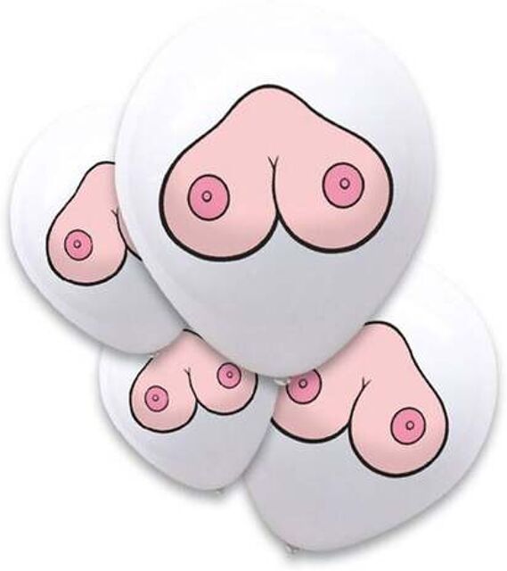 Ballons Seins Blancs Blanc 2