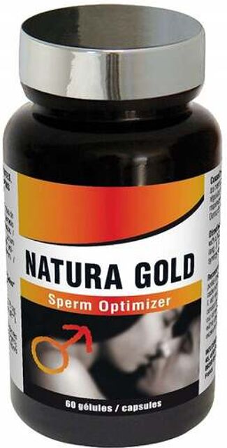 Développeur de Volume de Sperme Natura Gold 60 Gélules