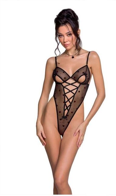 Body Lovelia Laçage Noir Noir