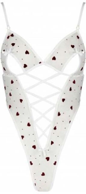 Body Lovelia Laçage Blanc Blanc