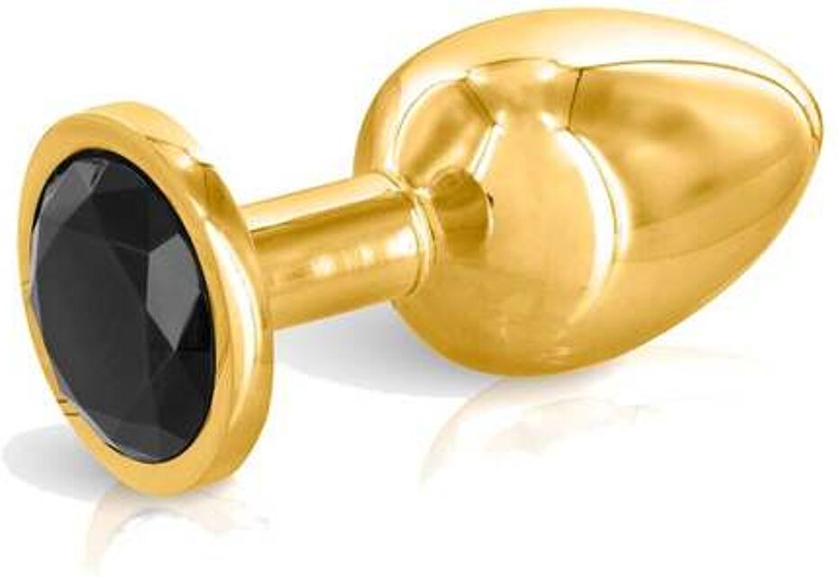 Plug Anal Bijou Aluminium Gold M Or 2